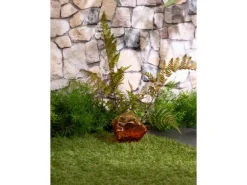 Luxform Dekoleuchte Solar aus Glas Felsoptik 1 Stück