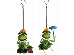 Luxform Lighting Solar-Hängeleuchte Frosch 1 Stück