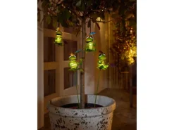 Luxform Lighting Solar-Hängeleuchte Frosch 1 Stück