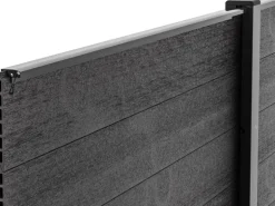 LyghtUp LED-Zaunbeleuchtung Set 5 x LED-Leiste 173,3 cm Netzteil Anthrazit