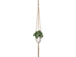 Makramee Hängeampel Jute Natur 87 cm
