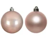 Marelida Christbaumkugeln Weihnachtskugeln Christbaumschmuck Kunststoff 4cm Rosa 16St