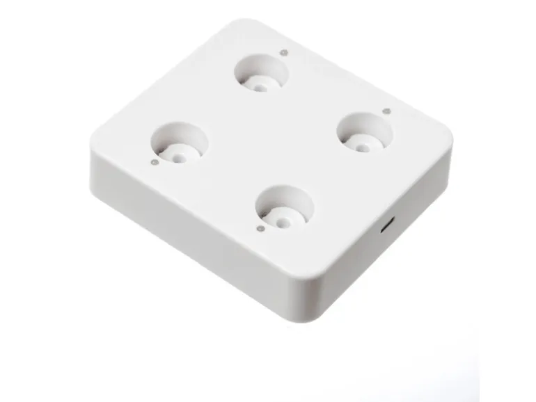 Marelida LED Stabkerzen LISA Tafelkerzen Dinnerkerzen Wiederaufladbar Weiß 4er Set