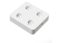 Marelida LED Stabkerzen LISA Tafelkerzen Dinnerkerzen Wiederaufladbar Creme 4er Set