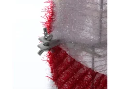 Marelida LED Zuckerstange Mit Schleife XL Gartendeko Weihnachtsdeko 1,2m Timer Für Außen