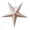Marelida Papierstern Lea Weihnachtsstern Faltstern Leuchtstern D  55cm Inkl Kabel Weiß