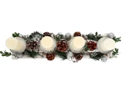 MCW Adventsgesteck M12 mit Kerzen