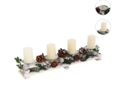 MCW Adventsgesteck M12 mit Kerzen