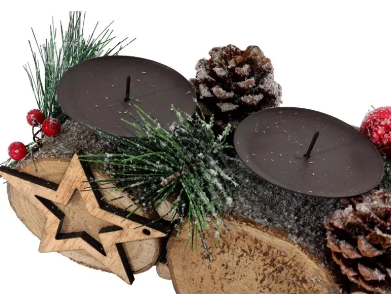 MCW Adventsgesteck MWC-M14 ohne Kerzen