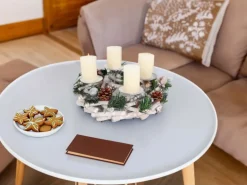 MCW Adventskranz M12 mit Kerzen