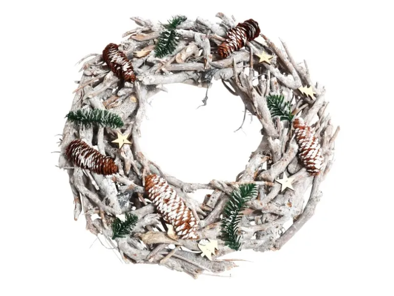 MCW Adventskranz XXL Rund ohne Kerzen Und Halterungen