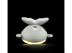 MegaLight LED-Nachtlicht Willy Whale mit Sternprojektor und Akku