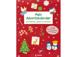 Mein Adventskalender zum Rätseln, Spielen und Basteln