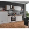 Menke Küchenzeile Artisan Classic 300 cm Weiß Artisan-Eiche Nachbildung