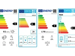 Menke Küchenzeile Classic 280 cm Weiß Melamin-Sonoma Eiche Nachbildung