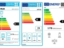 Menke Küchenzeile White Classic 270 cm Weiß-Marmor-Optik