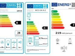 Menke Küchenzeile White Classic 270 cm Graphit-Weiß
