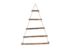 Mica Decorations Baum Haengend 108 cm x 75 cm Braun