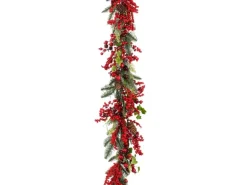Mica Decorations Girlande Norah 180 cm Rot