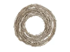Mica Decorations Kranz Weide 3 cm x Ø 35 cm Hellbraun