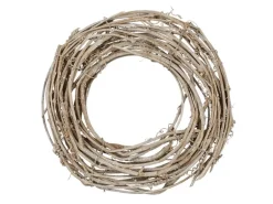 Mica Decorations Kranz Weide 3 cm x Ø 20 cm Hellbraun