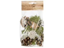 Mica Decorations Potpourri Zapfen & Moos Mischung 100 g Grün-Braun
