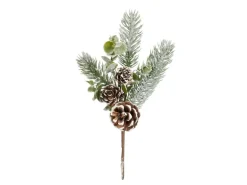 Mica Decorations Stecker Kieferzapfen Grün 25 cm