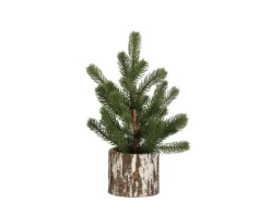 Mica Decorations Weihnachtsbaum in Topf 30 cm Grün