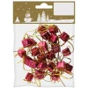 Mini-Päckchen-Girlande Rot 180 cm