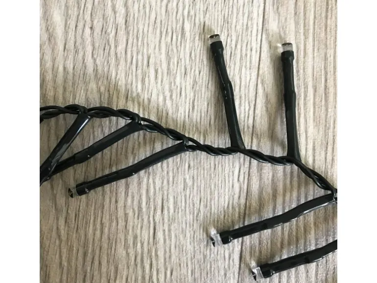 Mojawo 700er Cluster-Lichterkette LEDs Innen und Außen Warmweiß