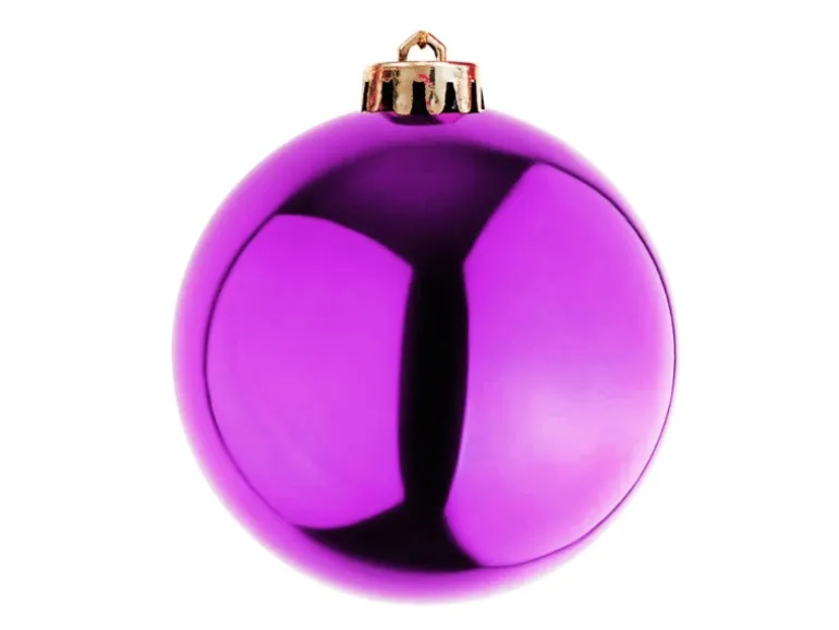 Mojawo Mega Christbaumkugeln Weihnachtsbaumkugeln Baumschmuck Baumkugel Lila 30cm