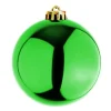 Mojawo XXL Christbaumkugeln Weihnachtsbaumkugeln Dekokugel Baumschmuck Lime 20cm