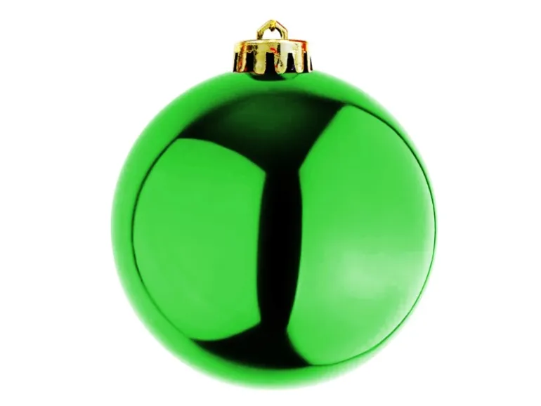 Mojawo XXL Christbaumkugeln Weihnachtsbaumkugeln Dekokugel Baumschmuck Lime 20cm