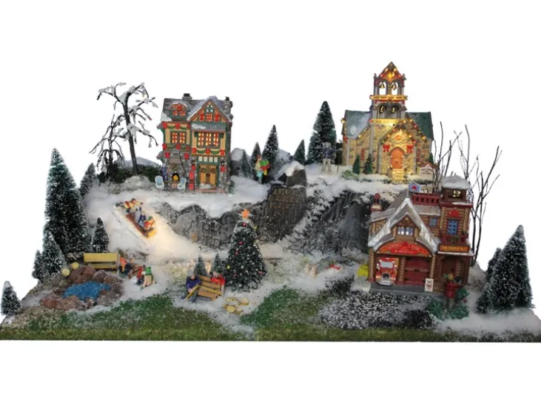 My Village Basis Dorf Gletscher 78 x 25 cm