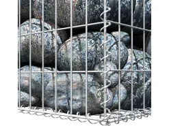 Niederberg Metall Gabione 100 x 30 x 30 cm - Maschenweite 5 x 10 cm