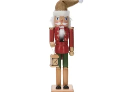 Nussknacker 4-fach Sortiert 38 cm Rot-Grün