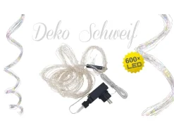 Näve LED Deko-Lichterkette Schweif Bunt