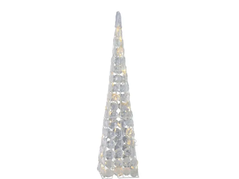 Näve LED Weihnachtsdeko Pyramide Acryl