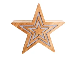 Näve LED Weihnachtsdeko Stern 23 cm