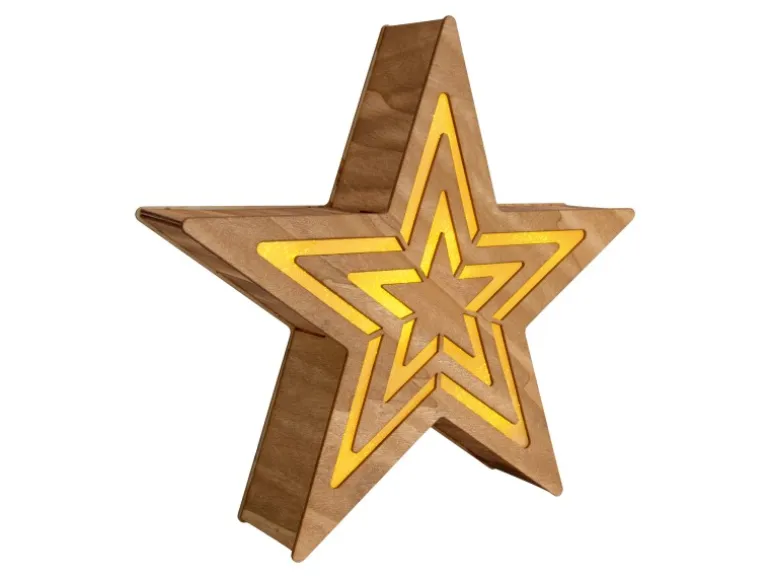 Näve LED Weihnachtsdeko Stern 33 cm