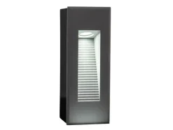Näve LED-Einbau-Außenwandleuchte Kolari Silber 17,1 cm x 7,3 cm x 6,6 cm