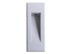 Näve LED-Einbau-Außenwandleuchte Kolari Silber 17,1 cm x 7,3 cm x 6,6 cm