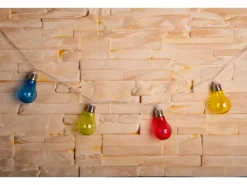 Näve LED-Lichterkette Solar außen IP44 Bunt 3,6 m