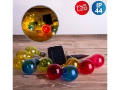 Näve LED-Lichterkette Solar außen IP44 Bunt 3,6 m