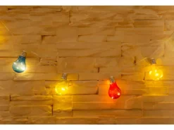 Näve LED-Lichterkette Solar außen IP44 Bunt 3,6 m