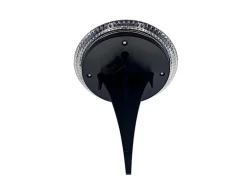 Näve LED-Solar-Boden-Erdspießleuchte Kane Schwarz Ø 11,2 cm x 11 cm 6er-Set