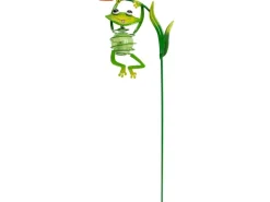 Näve LED-Solar-Erdspieß Frosch 66 cm