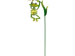 Näve LED-Solar-Erdspieß Frosch 66 cm
