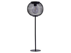 Näve LED-Solarleuchte Geli Schwarz Ø 15,5 cm x 46,5 cm