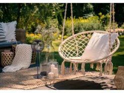 Näve LED-Solarleuchte Geli Schwarz Ø 15,5 cm x 46,5 cm